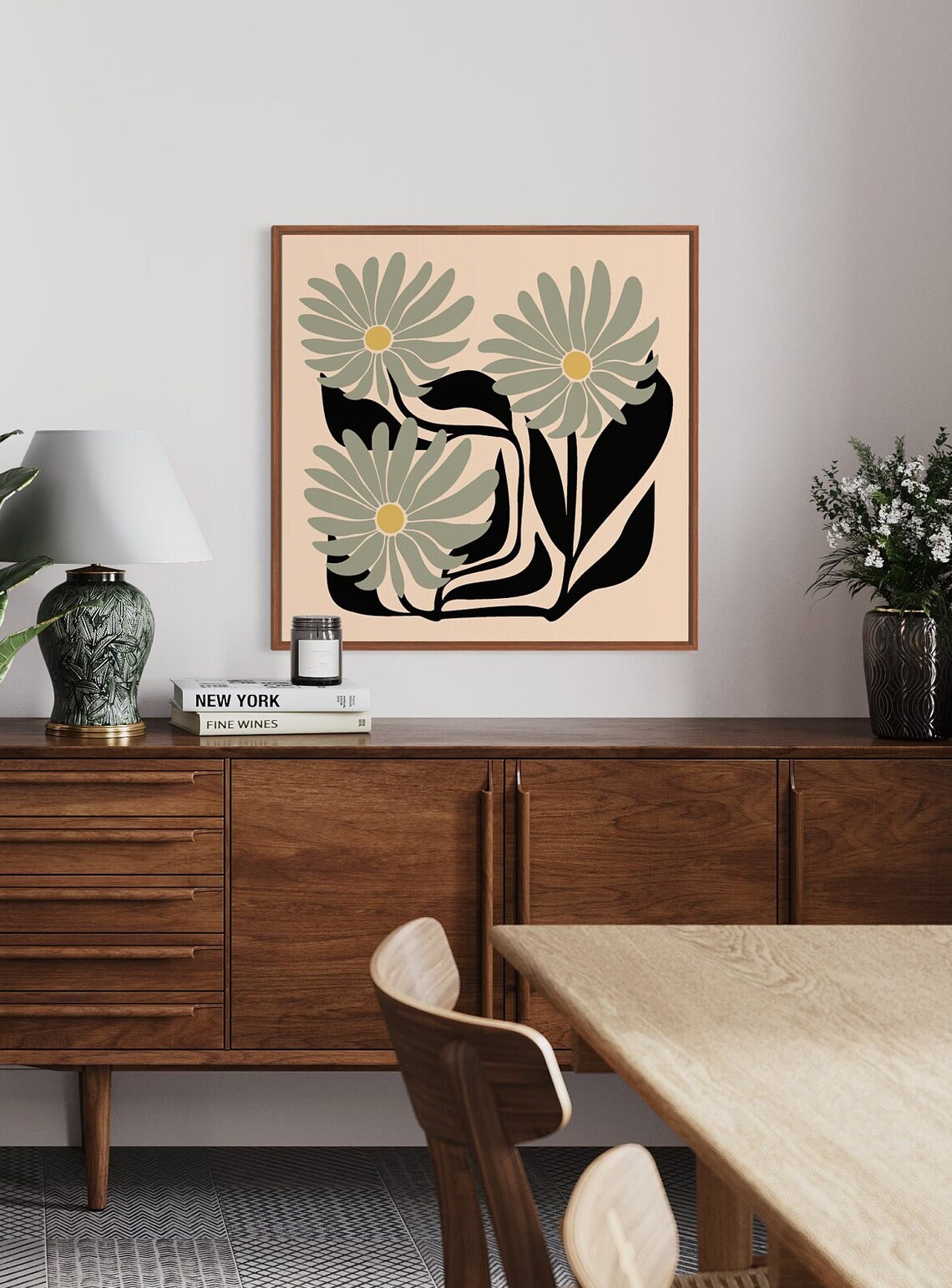 Botanical Minimal - Traditional Travel Poster - Image 2