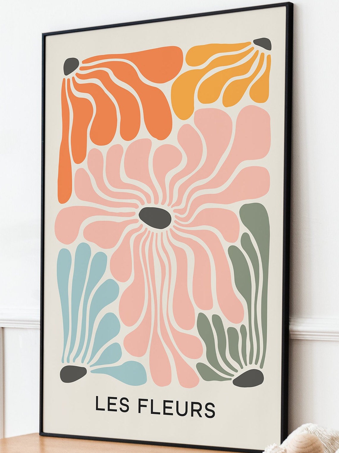 Botanical Print, Boho Minimalist Poster - Image 2