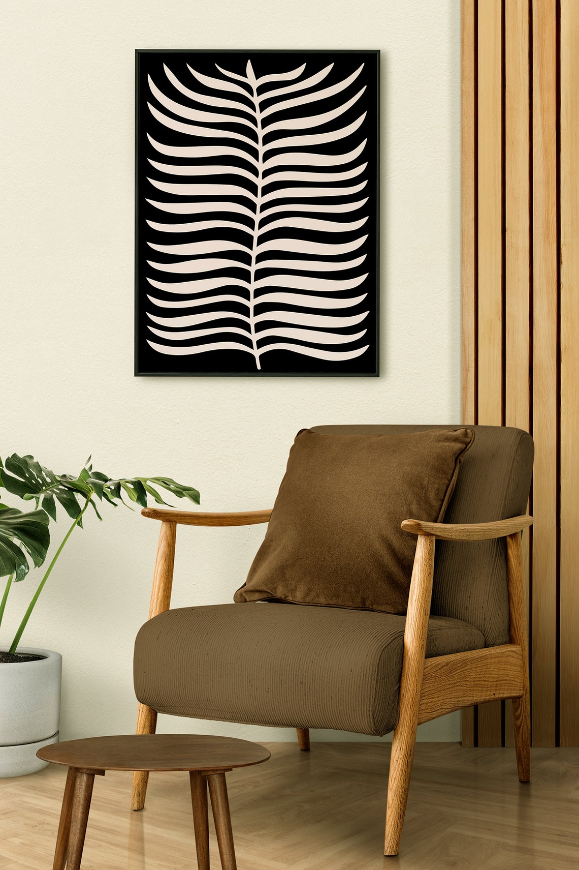 Botanical Print, Modern Neutral Decor Art Print - Image 2