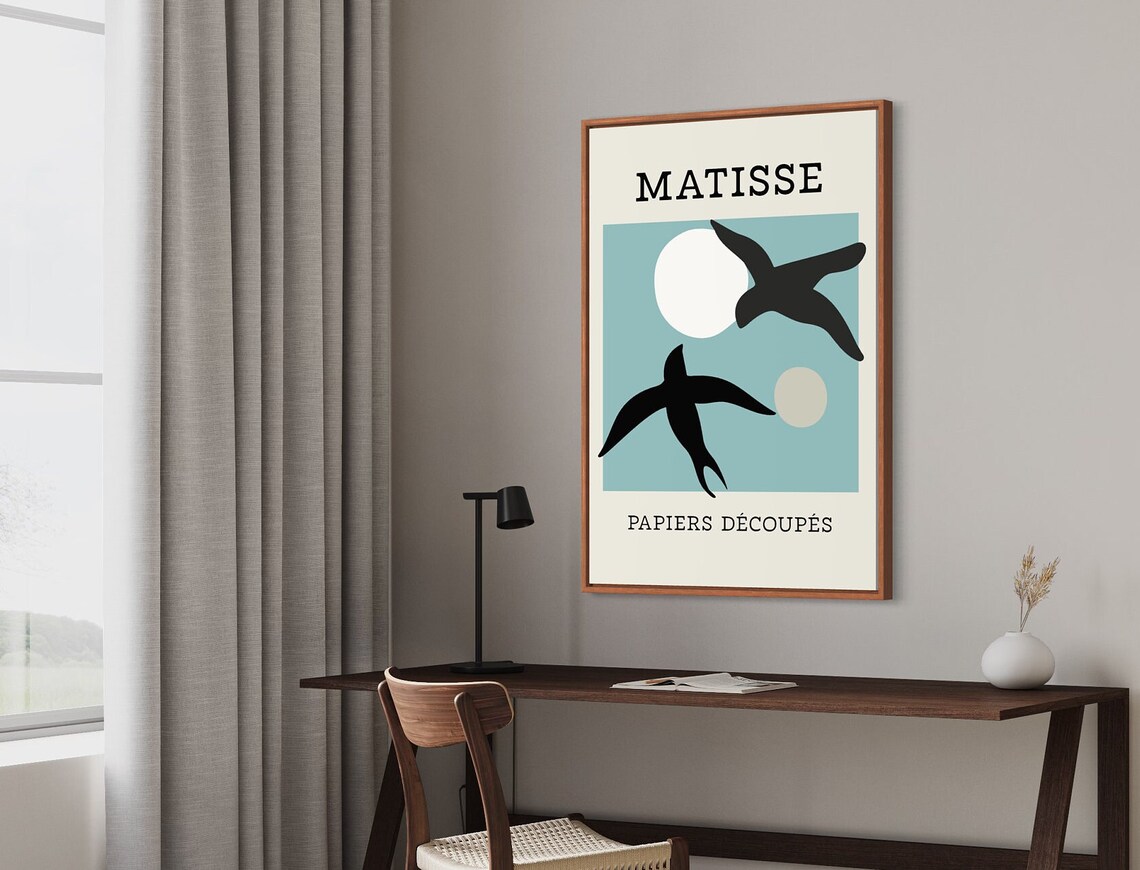 Matisse Exhibition Print, Minimalist Vintage Wall Art - Image 4
