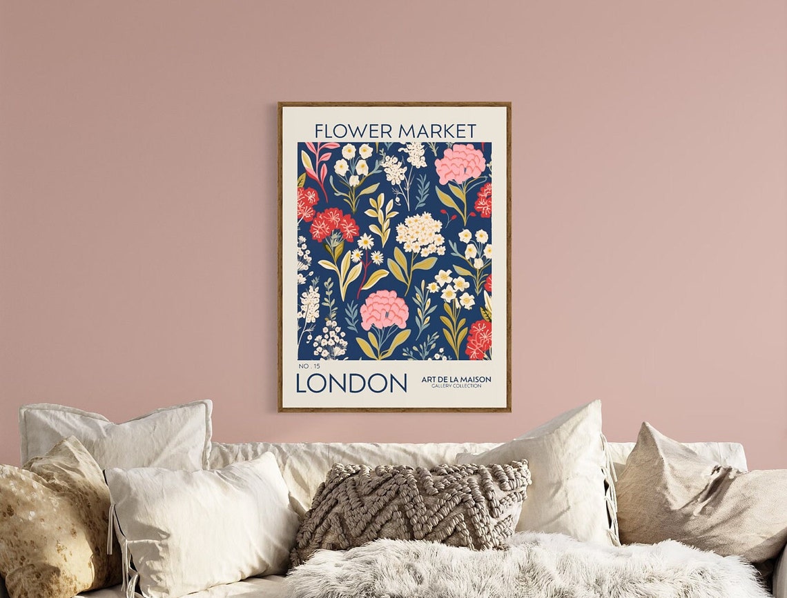 Flower Market - Travel Travel Poster