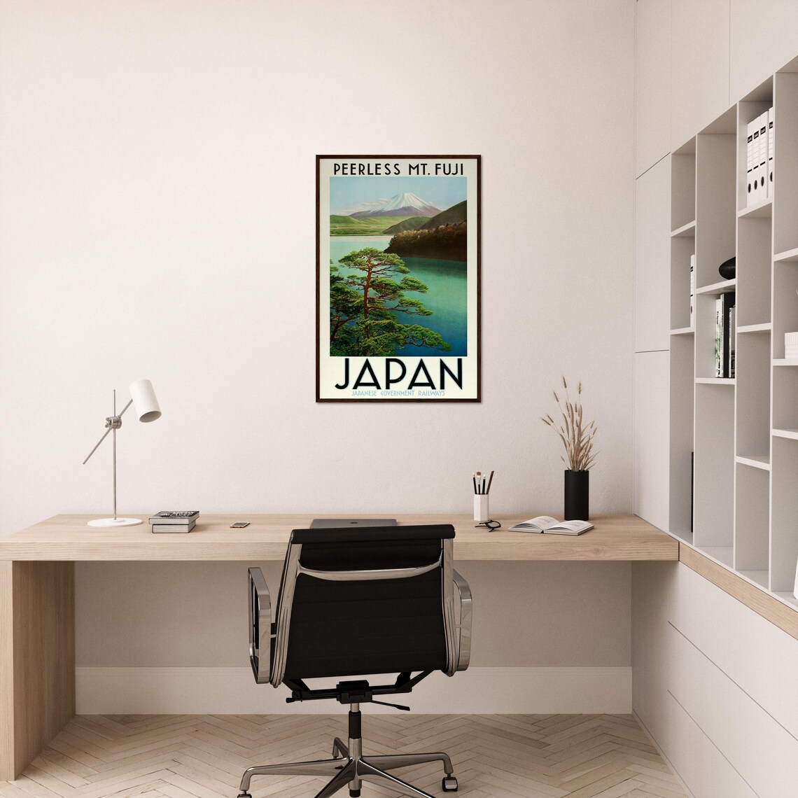 Japan Retro Travel Poster, Mount Fuji Vintage Decor - Image 4