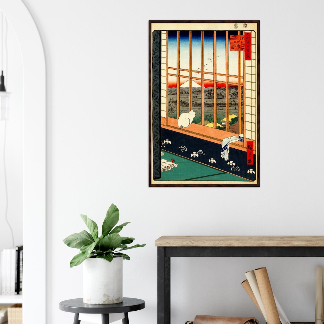 Hiroshige Japanese Woodblock Art, Elegant Wall Decor - Image 4
