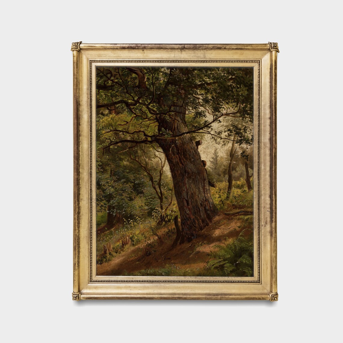 Vintage Tree Art Print, Rustic Farmhouse Scenery - Image 3
