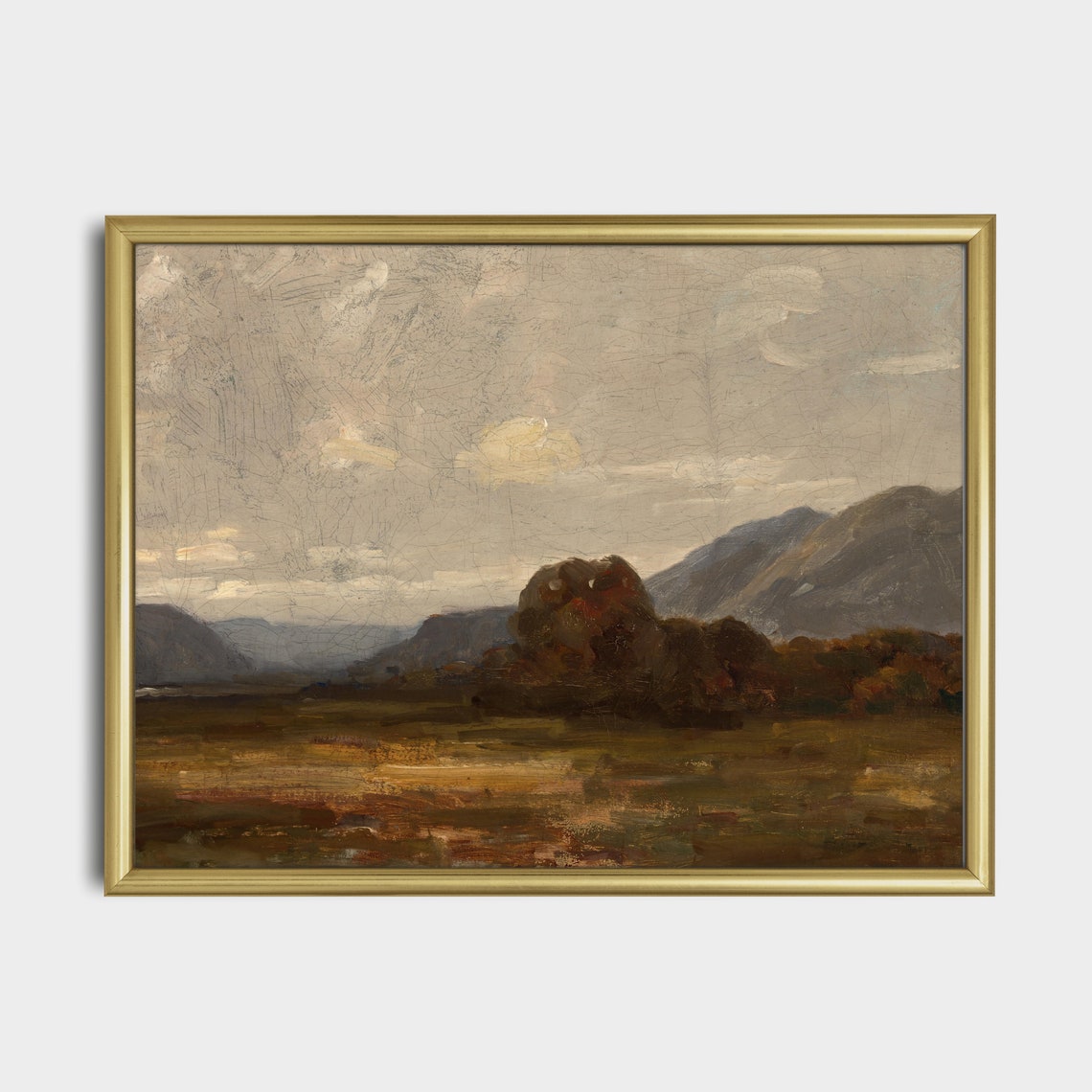 Printed And Shipped Vintage Fall Landscape Antique Autumn Prints Moody Rustic Print Farmhouse Decor Fine Art Physical Prints - Image 2