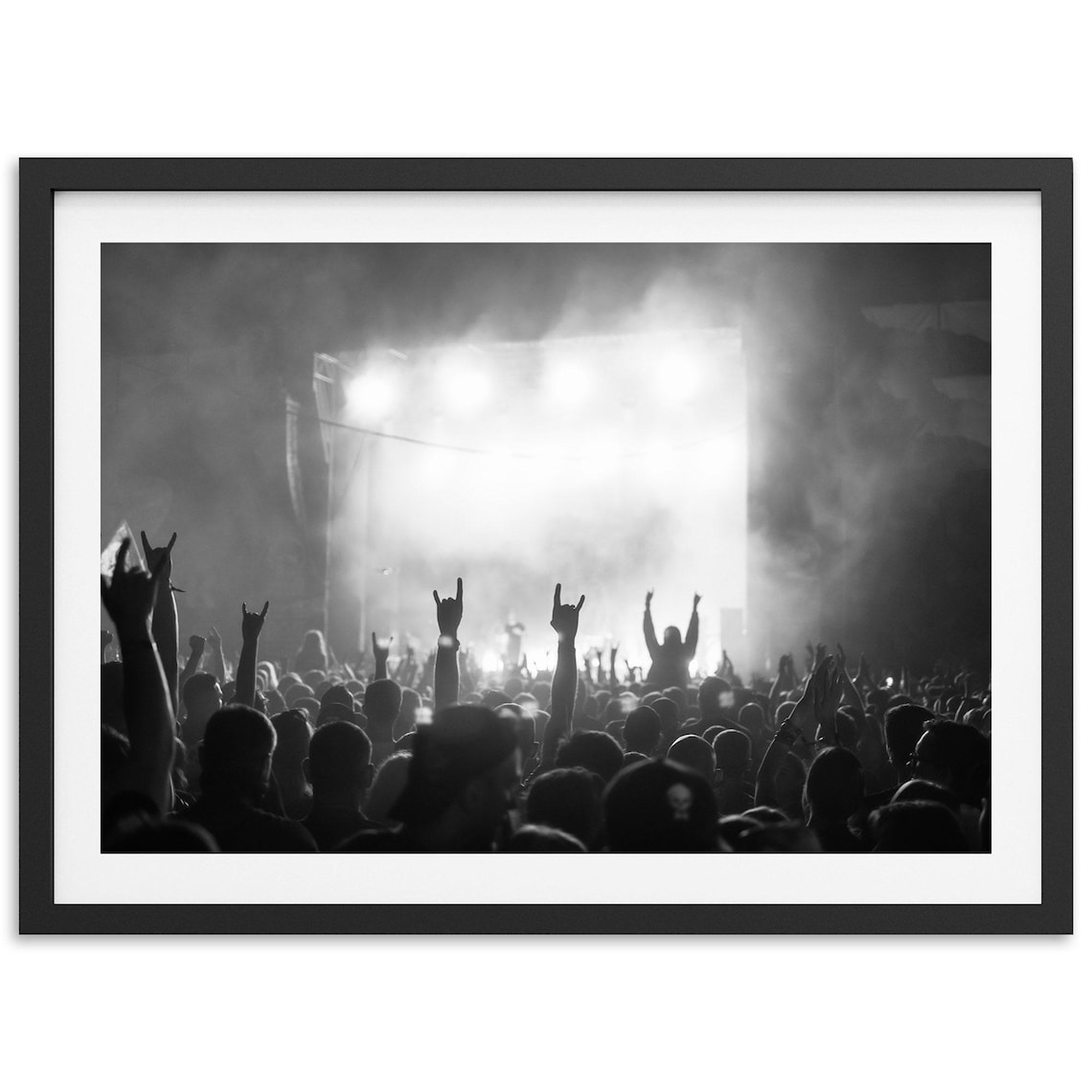 Vintage Music Festival Photography Art Print
