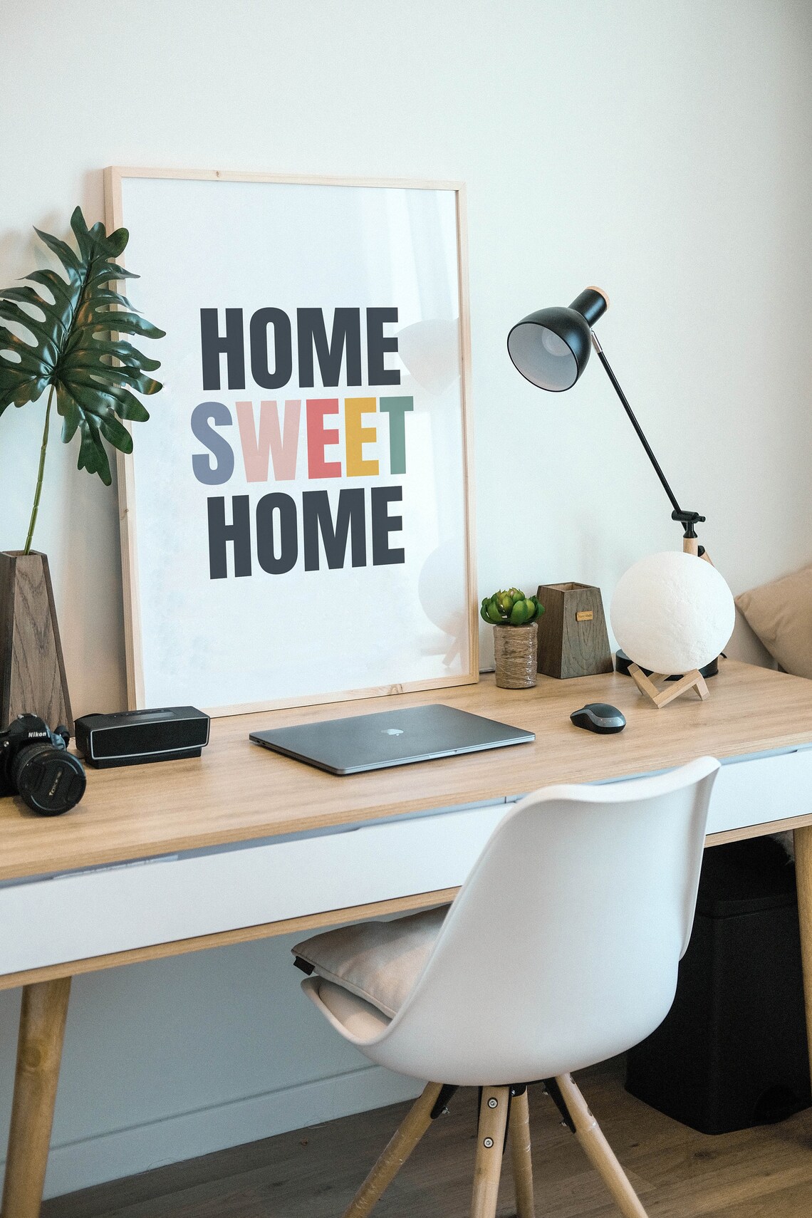 Home Sweet Home Quote Print, Housewarming Wall Art - Image 3
