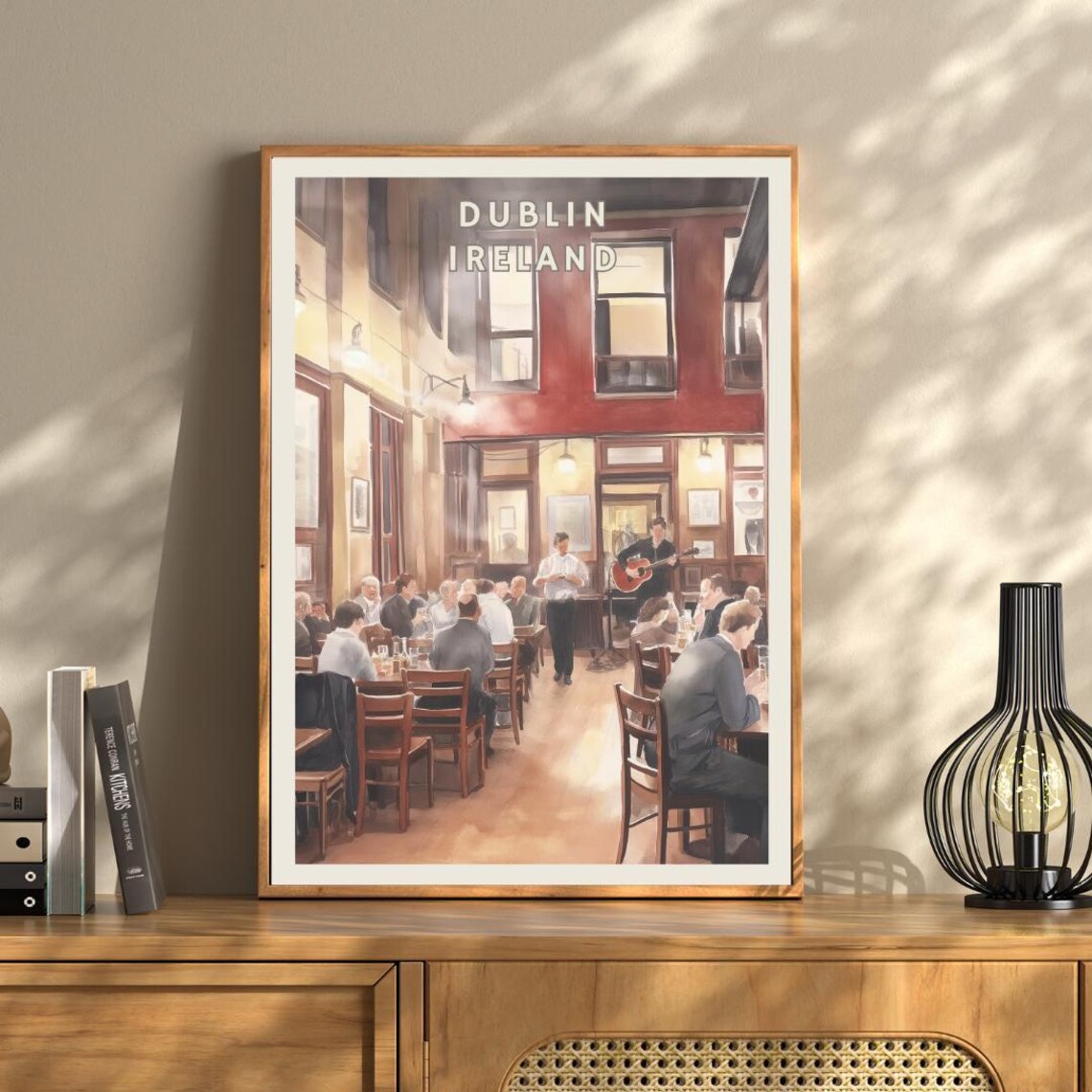 Dublin Ireland Poster, Traditional Irish Pub - Image 2