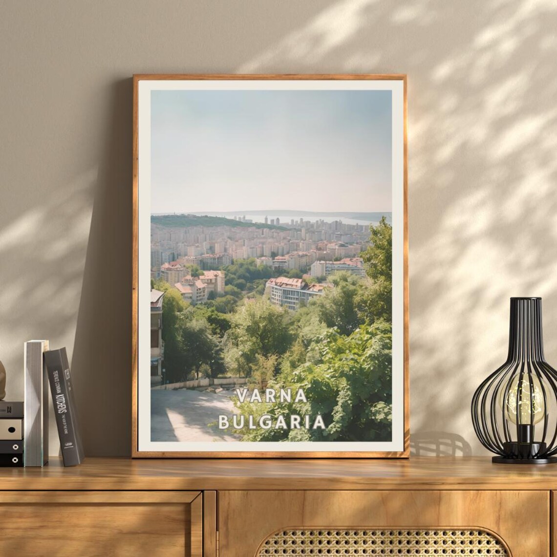 Varna Bulgaria Travel Poster, Black Sea Coast - Image 2