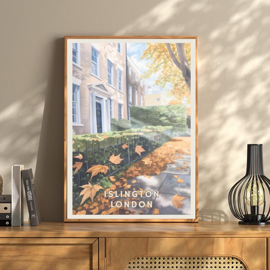 Islington London Poster, Modern Urban Decor - Image 3