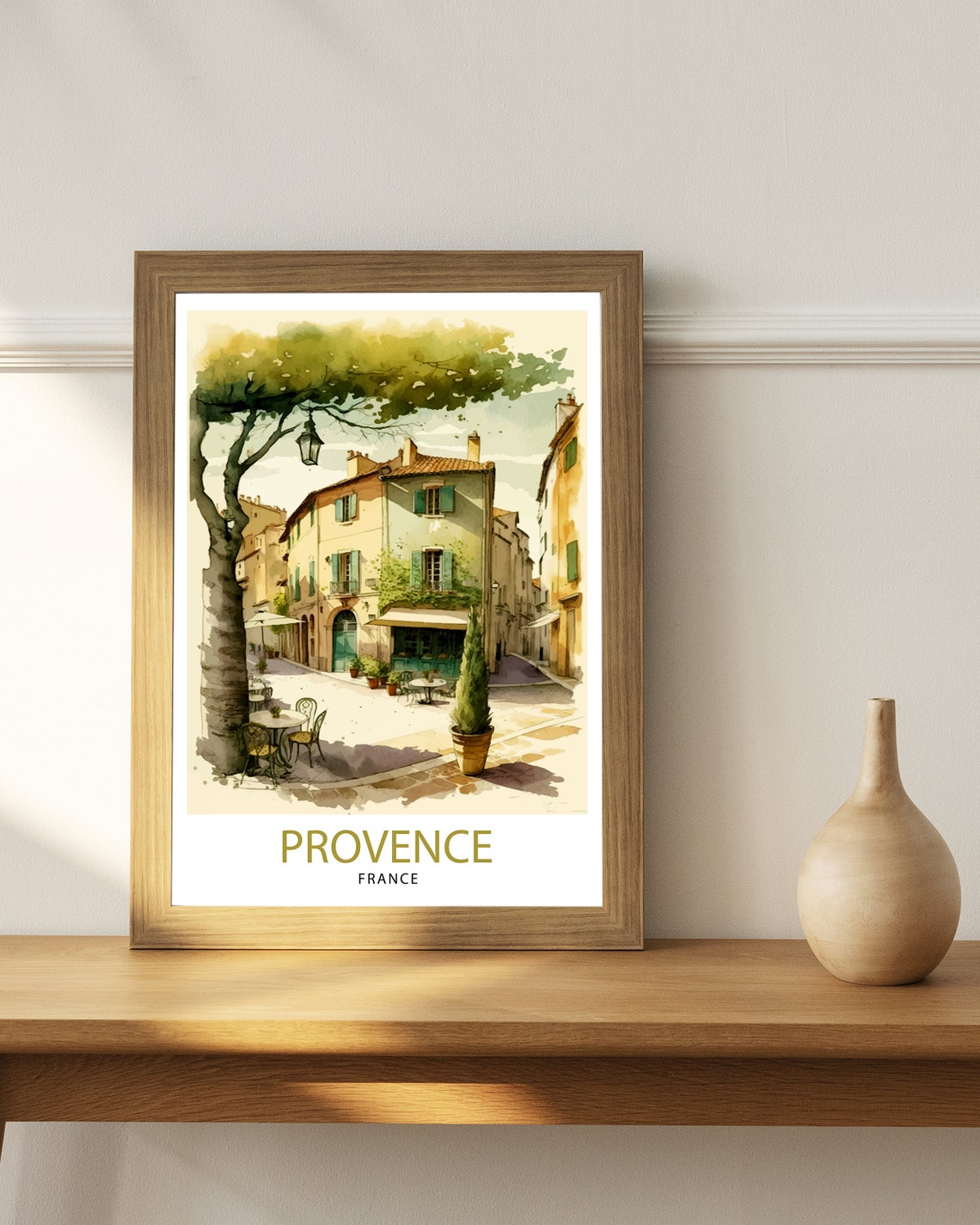 Provence France Travel Print Provence Wall Art French Country Decor Travel Poster Gift For France Lovers Provence Home Decor - Image 2