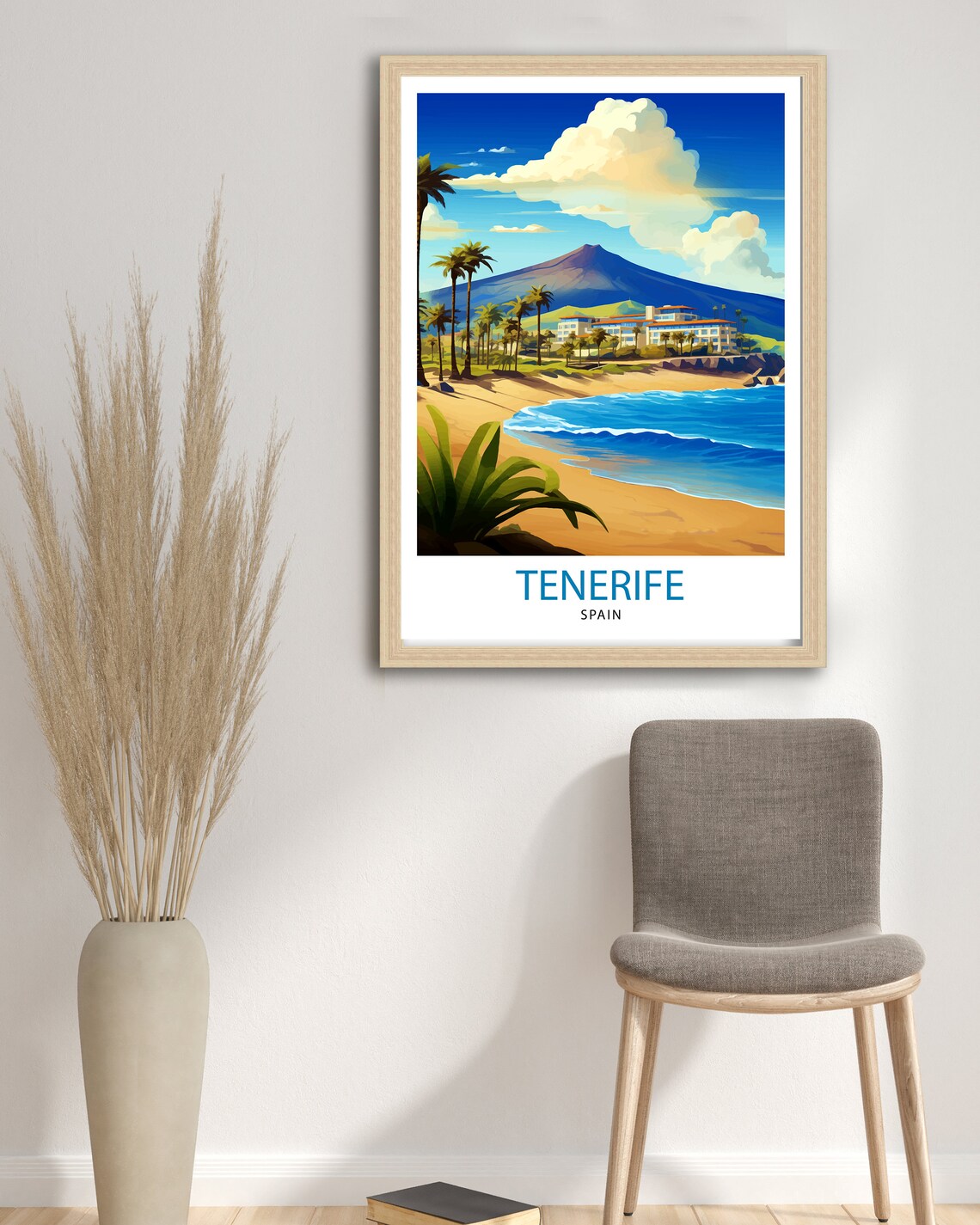 Tenerife Spain Travel Poster, Europe Wall Decor - Image 3