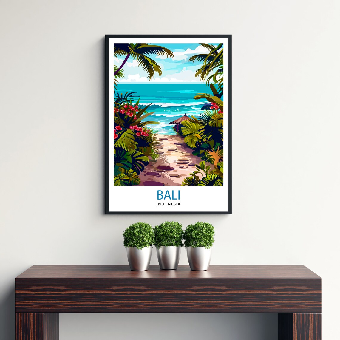 Bali, Indonesia Travel Poster for Asia Decor - Image 3