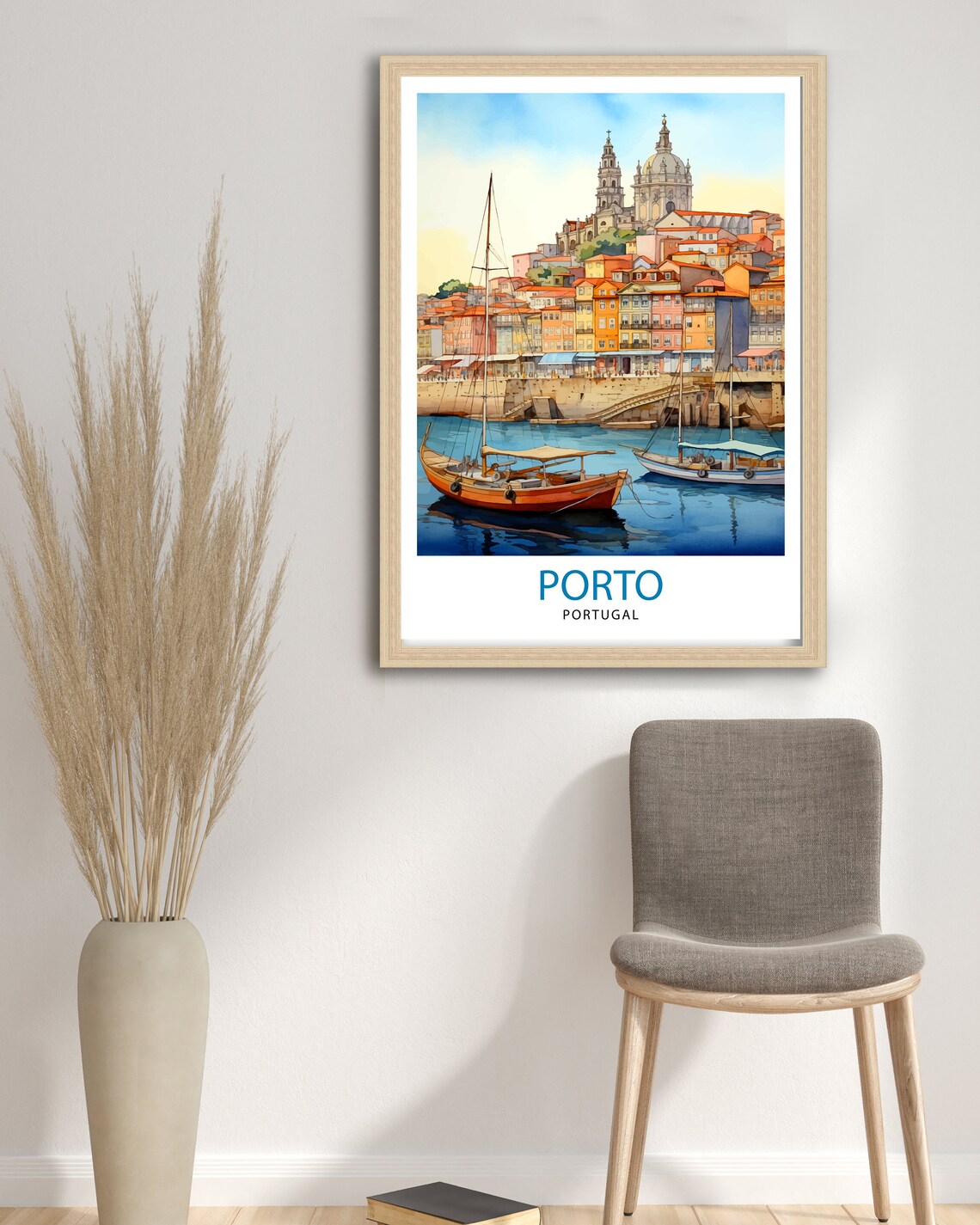 Porto Portugal Travel Poster, Travel Wall Decor - Image 3