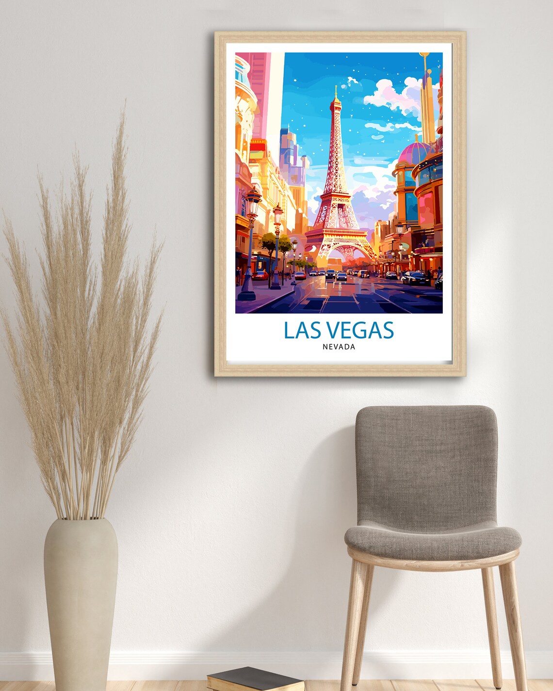 Las Vegas Travel Poster, Nevada Travel Print - Image 2