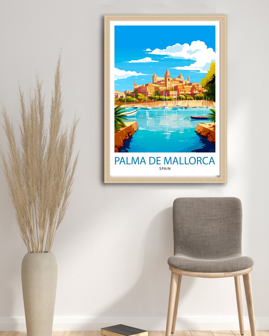 Palma De Mallorca Travel Poster, Europe Wall Decor - Image 3