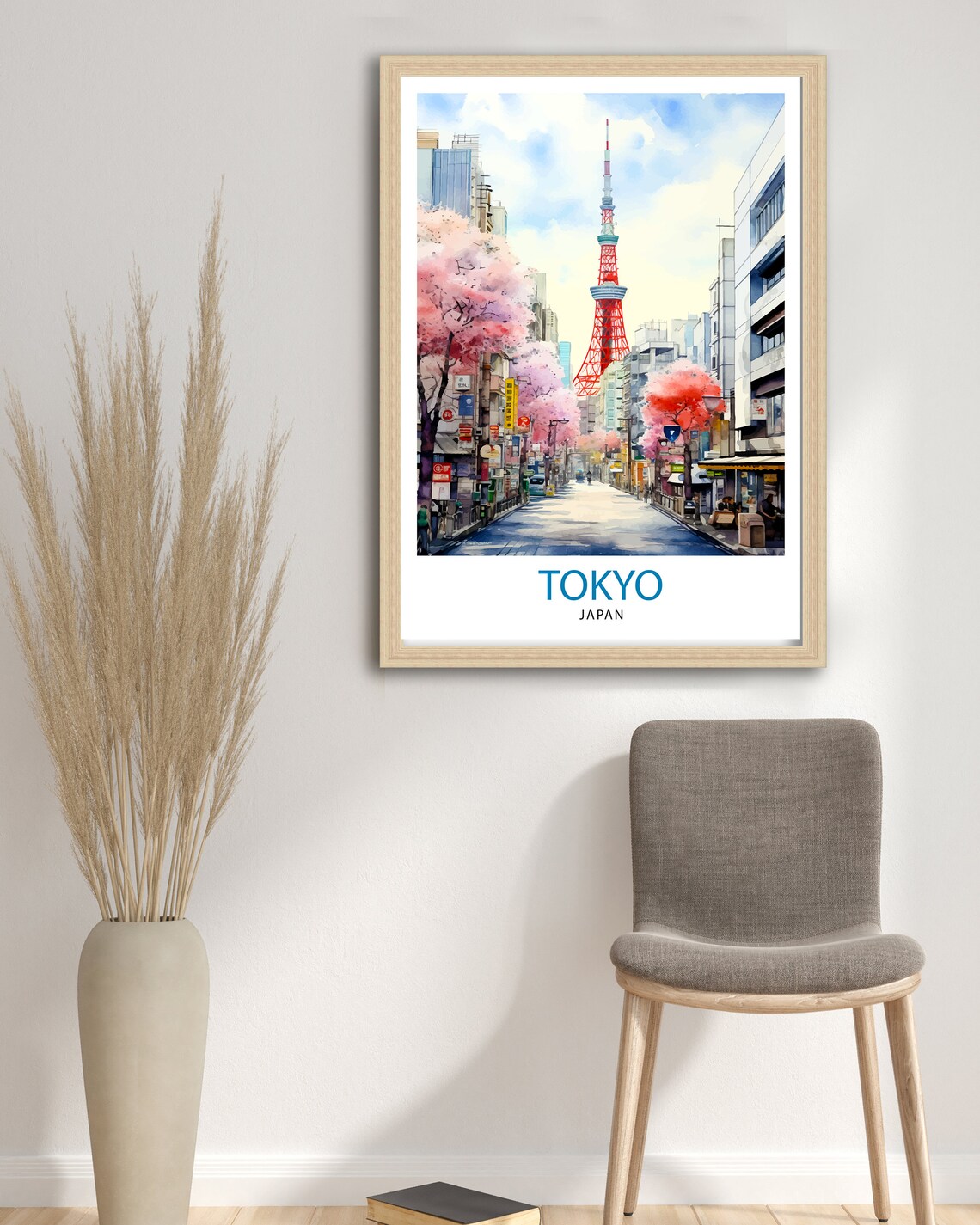 Tokyo Japan Travel Poster, Asia Wall Decor - Image 3