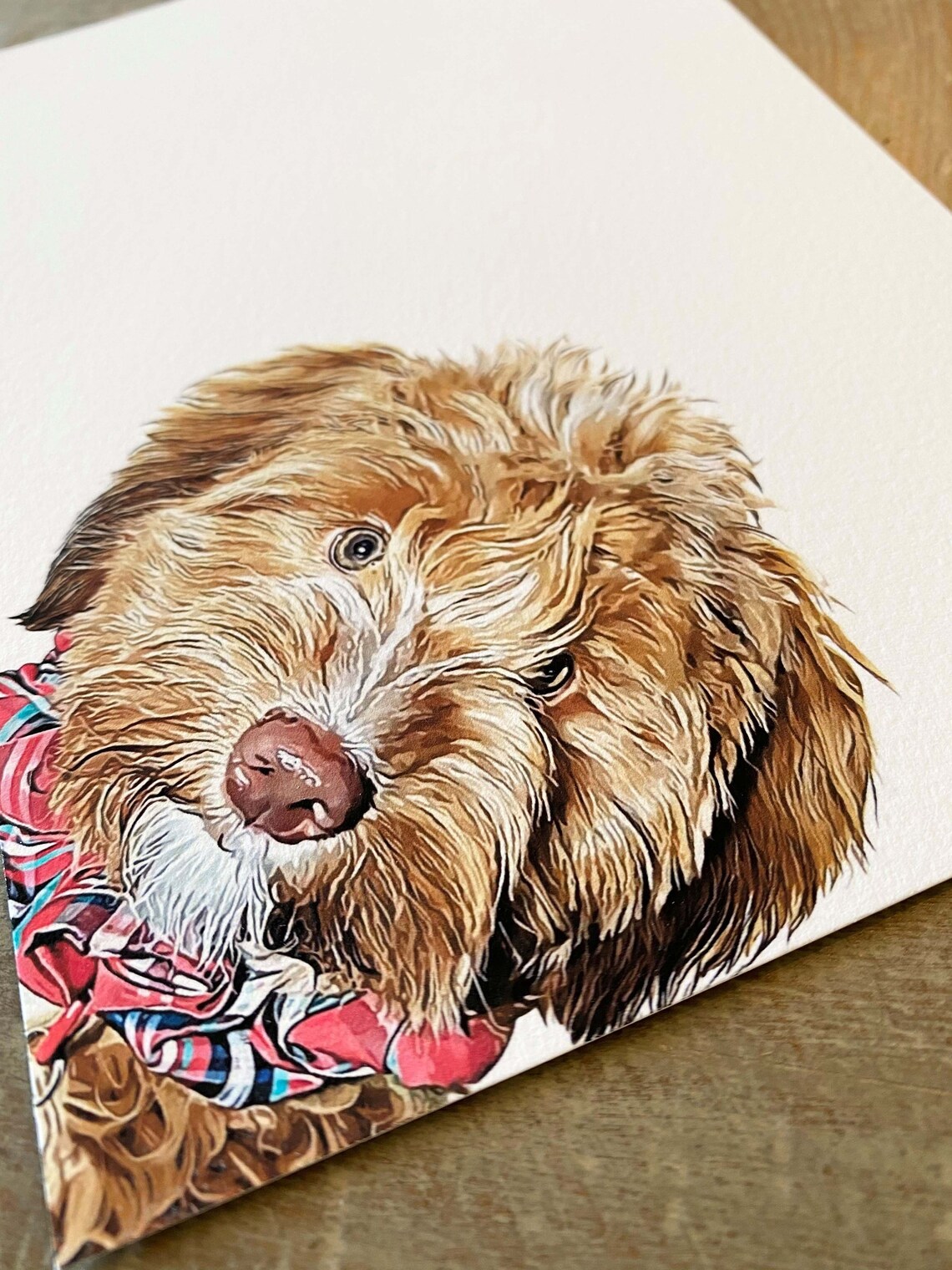 Custom Pet Portrait, Pet Memorial Wall Art Print - Image 3