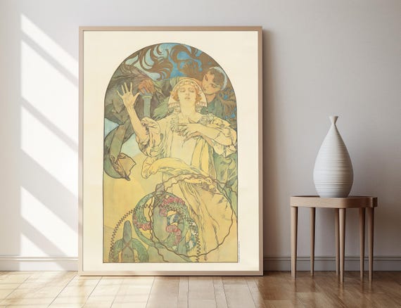 De Forest Phonofilm 1927 Alphonse Mucha Print