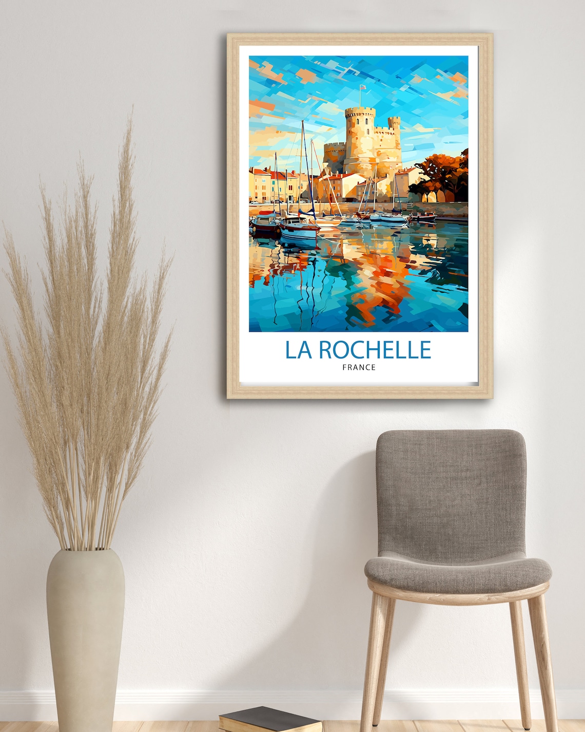 La Rochelle Travel Poster, France Wall Decor - Image 3