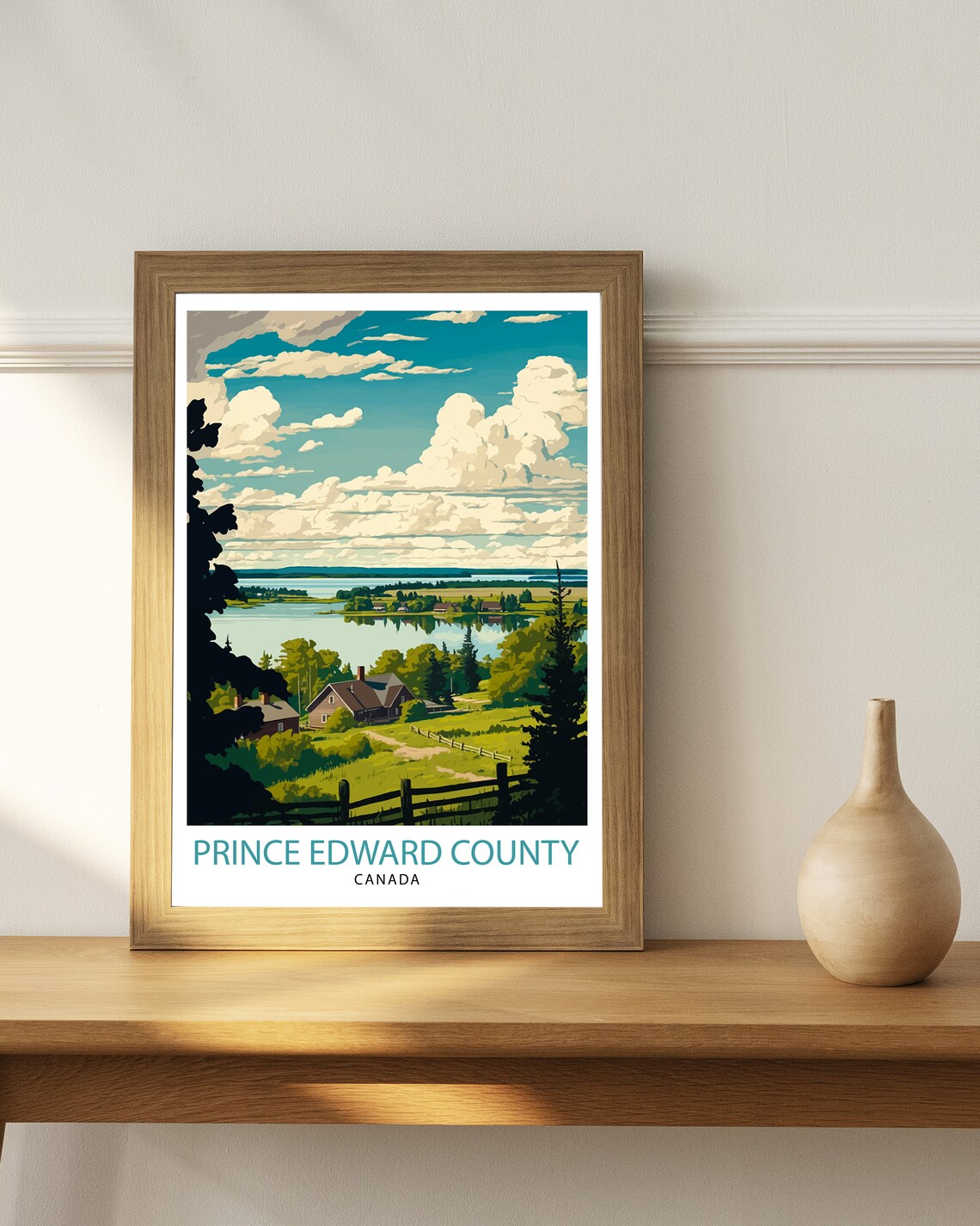 Prince Edward County Travel Poster, Canada Illustration - Image 3
