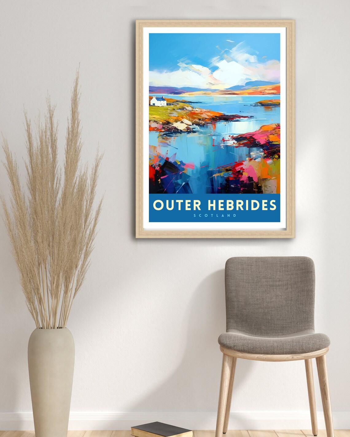 Outer Hebrides Travel Poster, Hebrides Decor - Image 3