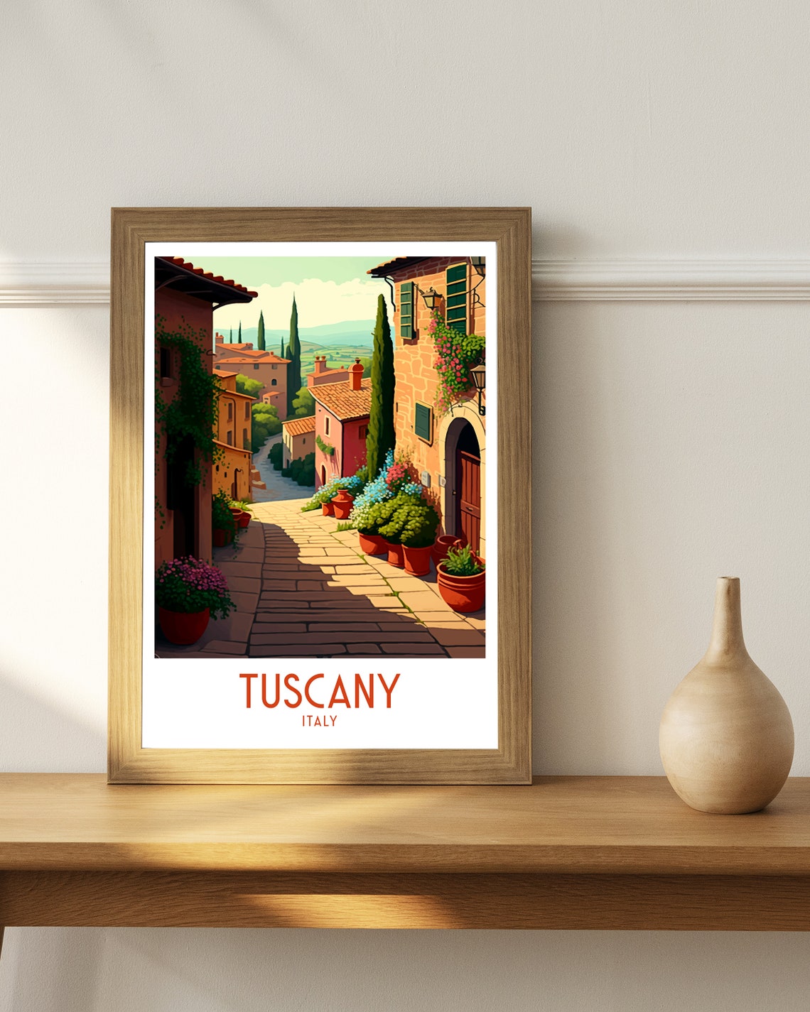 Tuscany Art Print Tuscany Tuscany Poster Tuscany Wall Art Art Print Italy Art Print Tuscany Art Tuscany Print Tuscany Art - Image 3