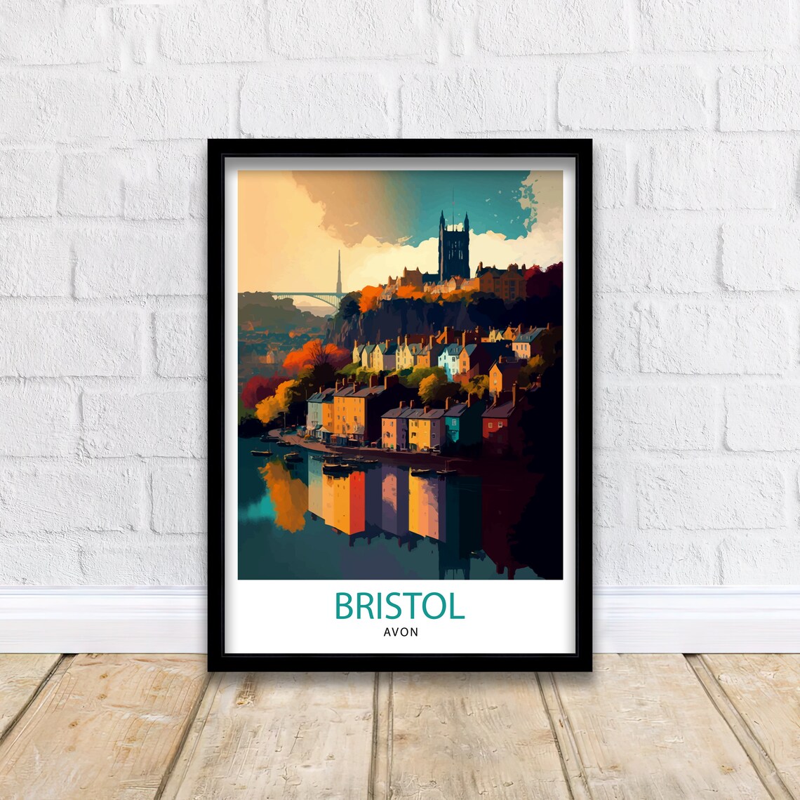 Bristol Travel Poster, Bristol UK Wall Art - Image 2