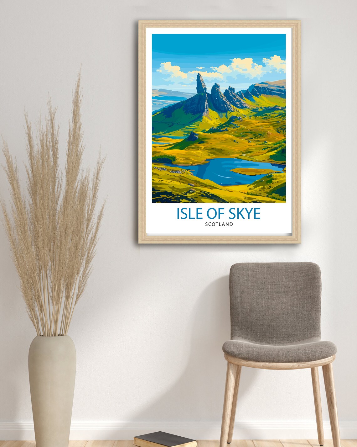 Isle Of Skye Travel Poster, Scotland Wall Decor - Image 2