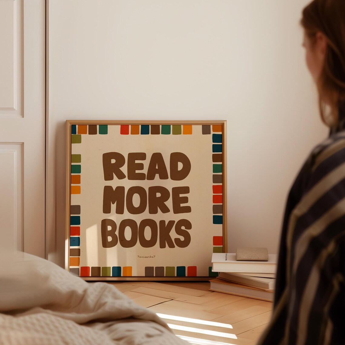 Read More Books, Retro Library Decor Poster - Image 4