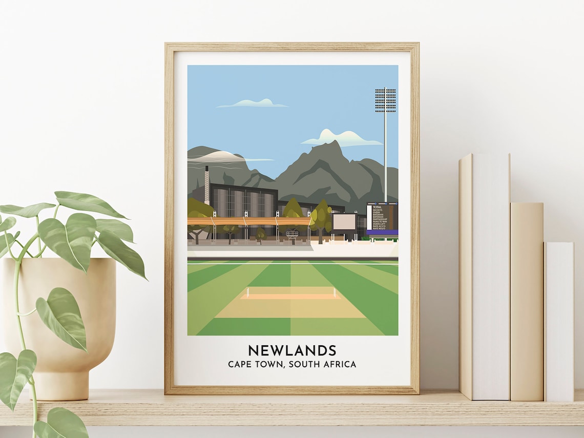 Western Province Cape Town Cricket Newlands Ground Art Print