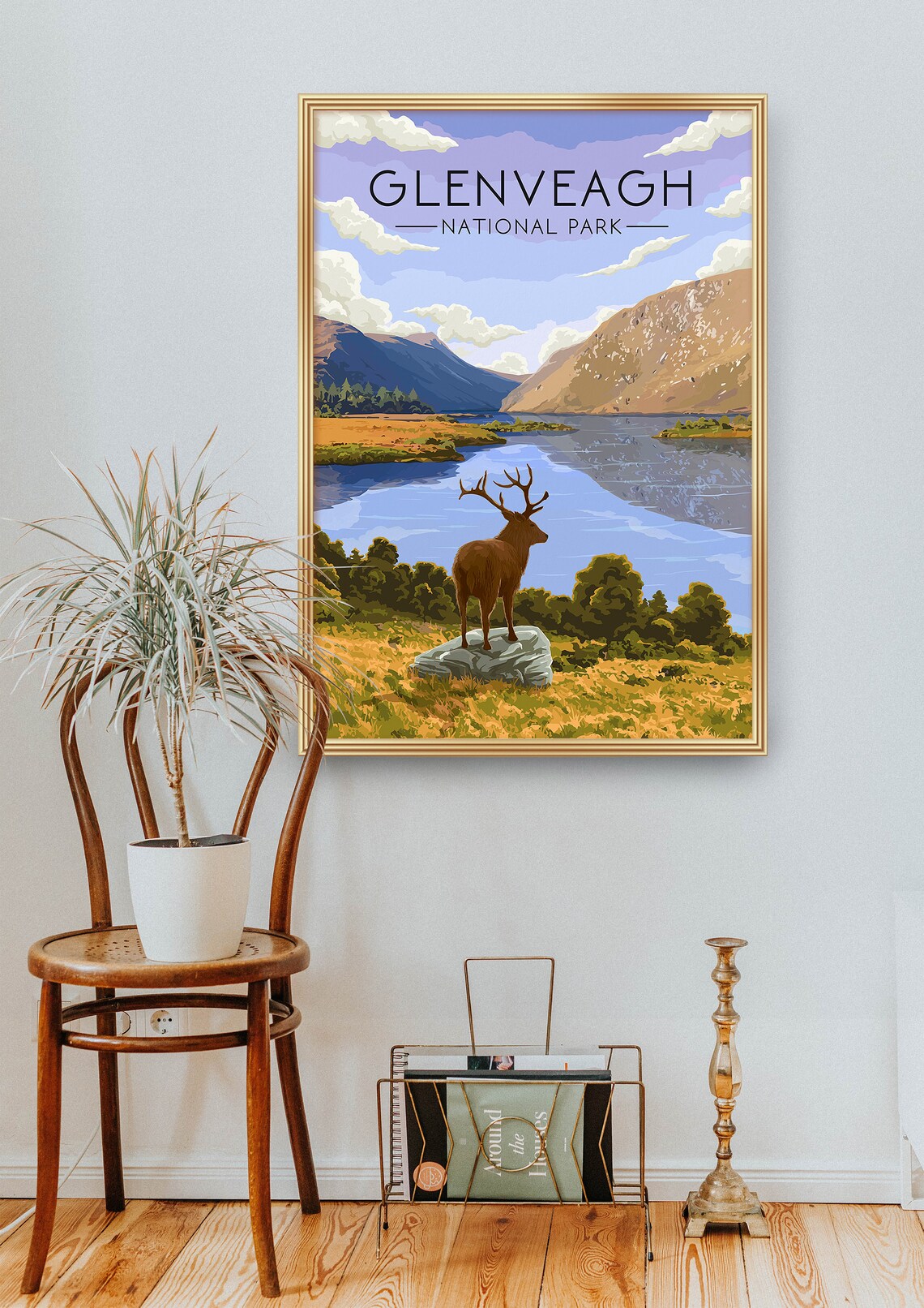 Glenveagh National Park Vintage Travel Poster - Image 2