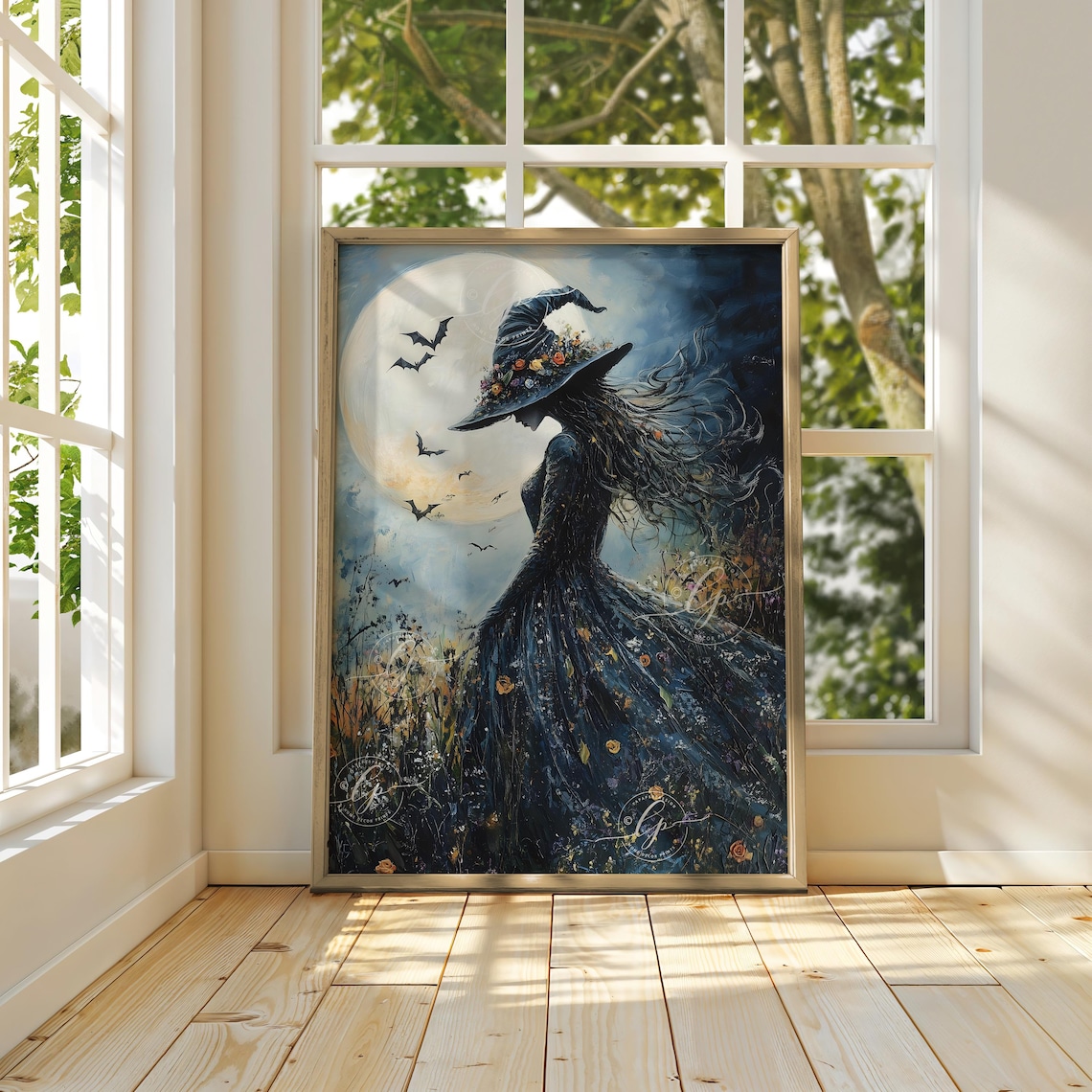 Halloween Witch, Dark Academia Wall Decor - Image 4