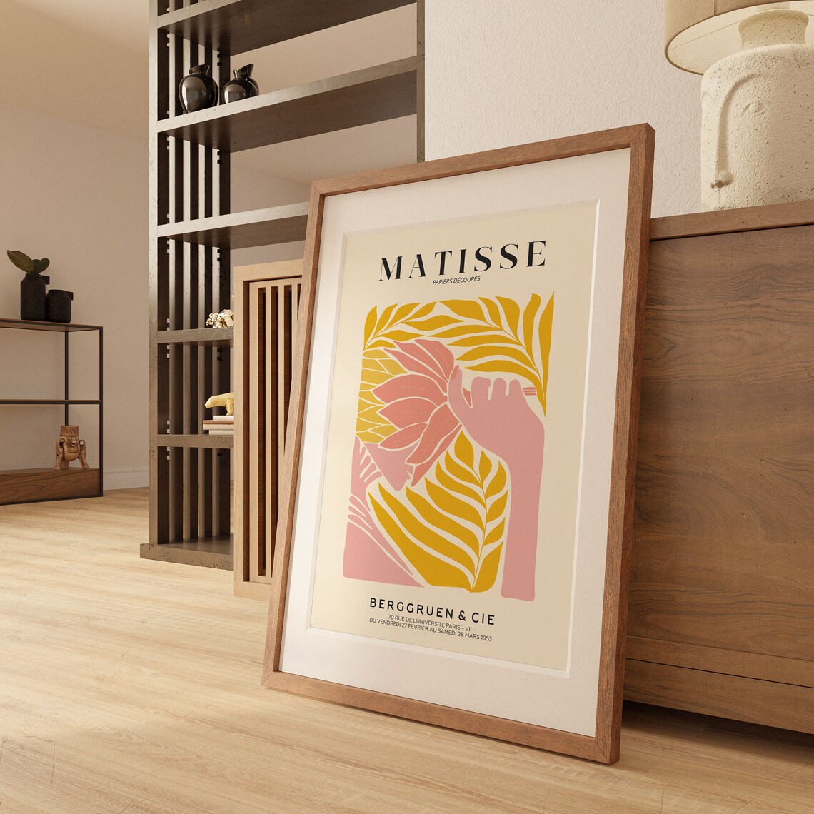Henri Matisse Exhibition Poster, Boho Wall Decor - Image 2