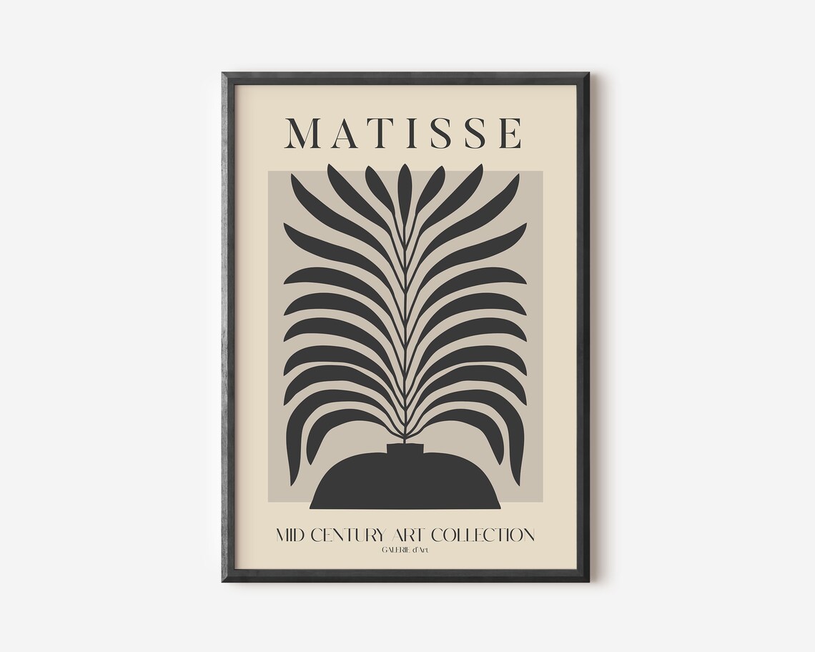 Henri Matisse Exhibition Poster, Boho Gallery Decor - Image 4