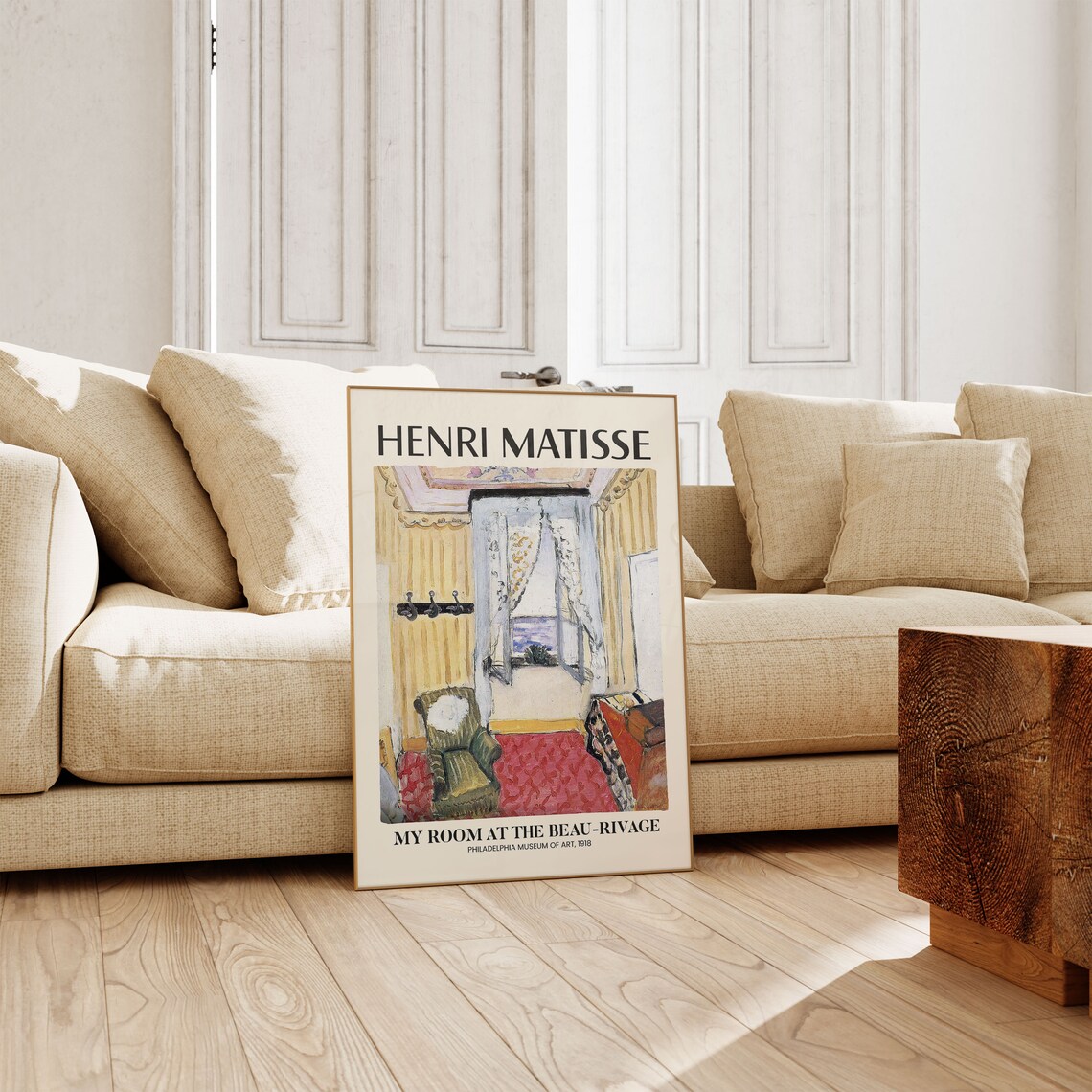 Henry Matisse Exhibition Poster, Floral Garden Scenery - Image 4