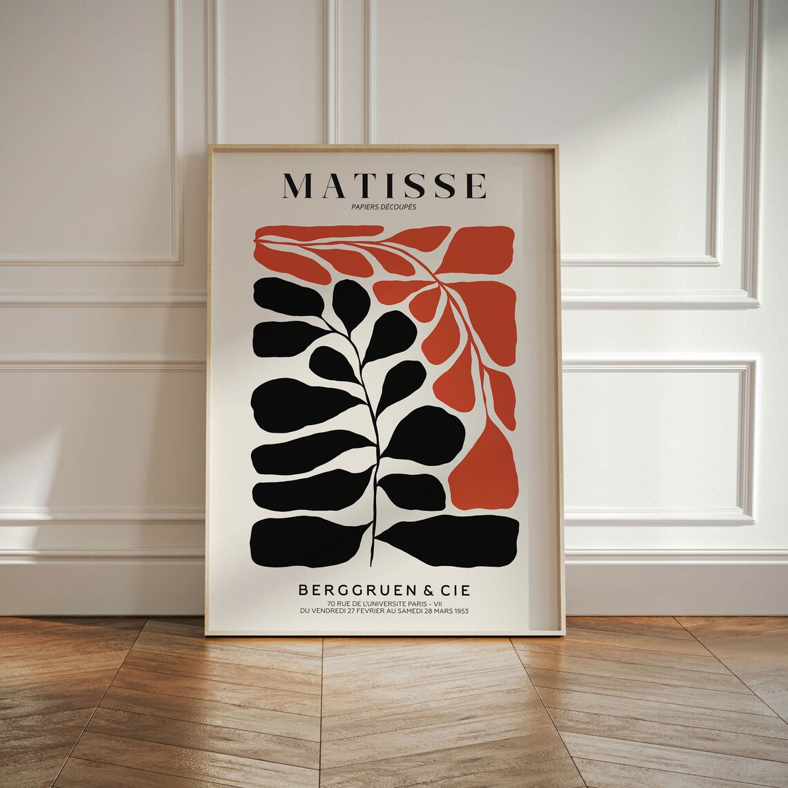 Henri Matisse Exhibition Poster, Boho Gallery Decor - Image 4