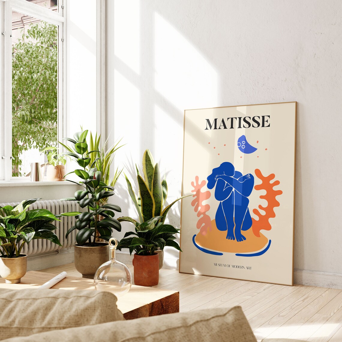 Henri Matisse Exhibition Poster, Boho Floral Garden Scenery - Image 4