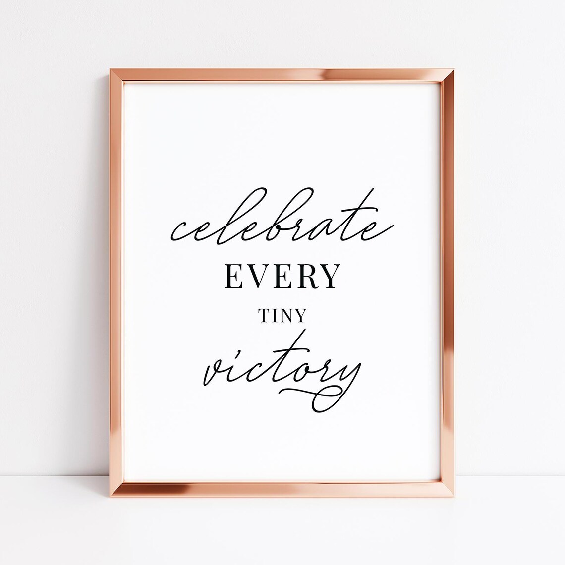 Celebrate Every Tiny Victory, Office Decor Gift