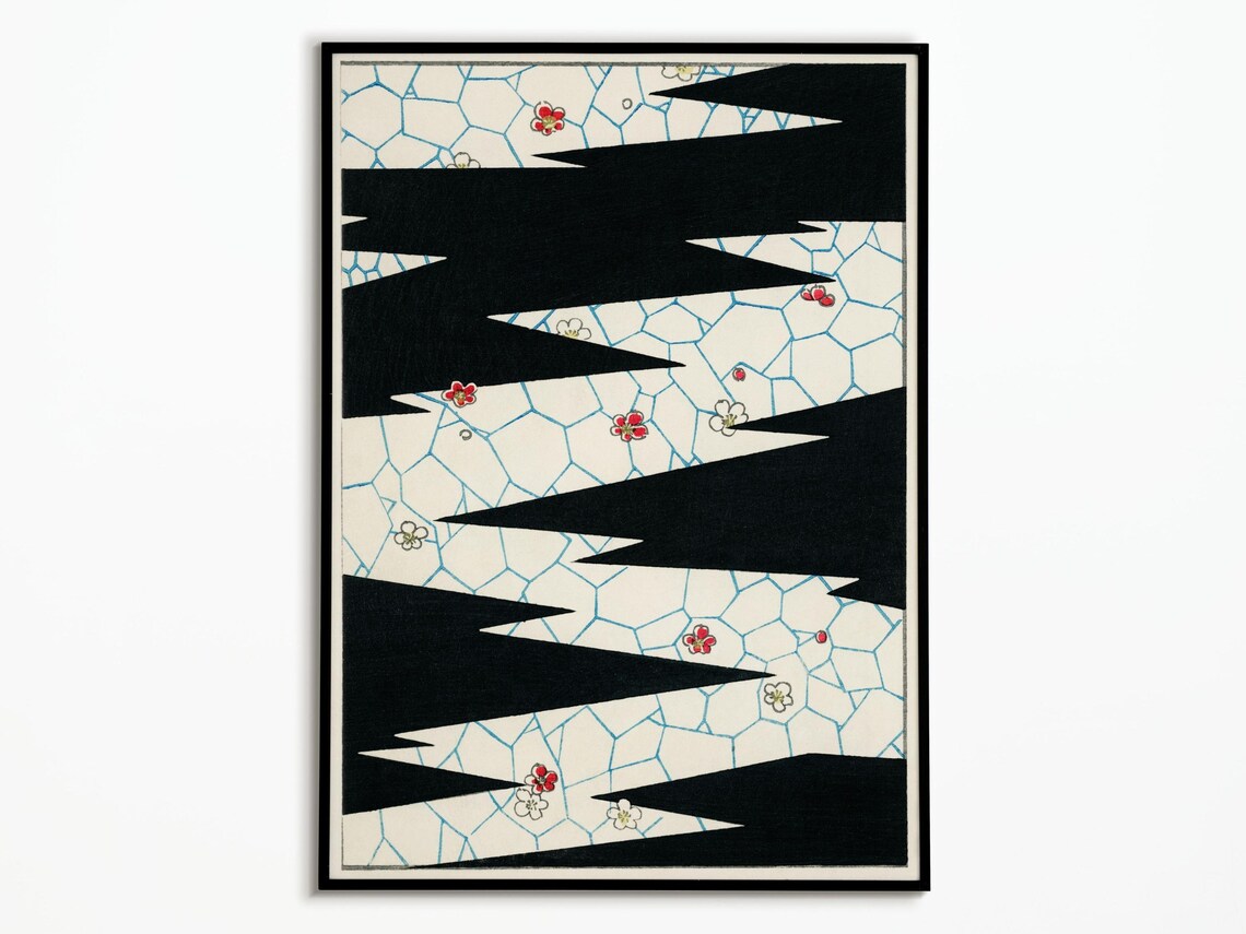 Japanese Bijutsu Sekai Poster, Watanabe Seitei
