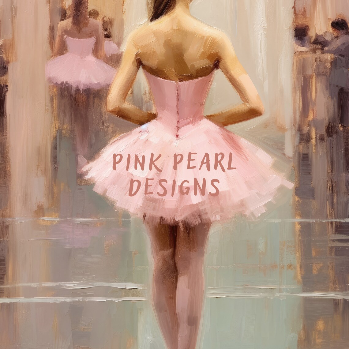Ballerina Vintage Art Print, Preppy Dorm Decor - Image 2