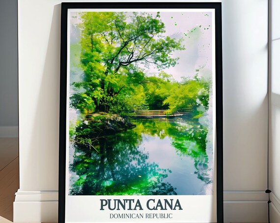 Punta Cana Emerald Lagoon Dominican Republic Nature Reserve Poster