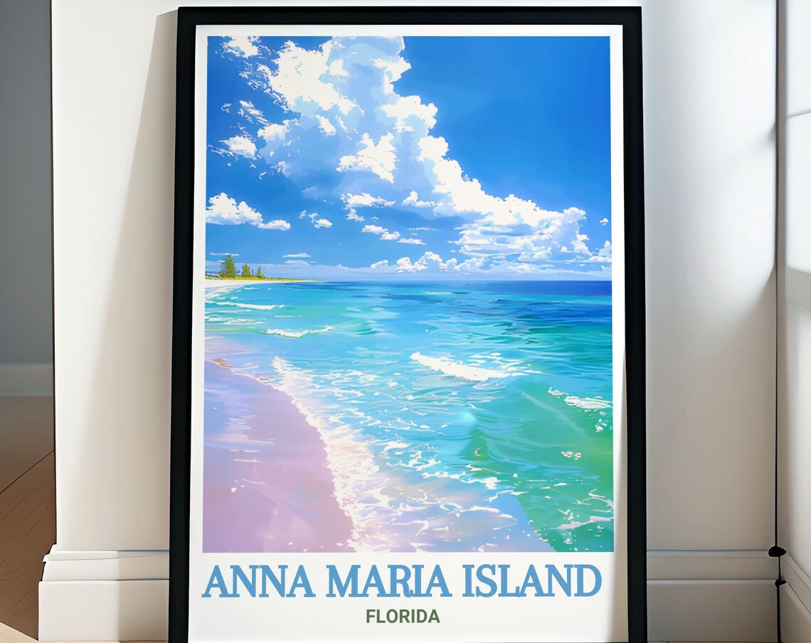 Anna Maria Island Florida Turquoise Gulf Shoreline Beach Poster