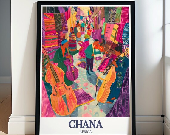 Ghana Travel Art Oxford Street Travel Prints And Decor Oxford Street Prints Oxford Street Posters And Art Prints Oxford Street Decor
