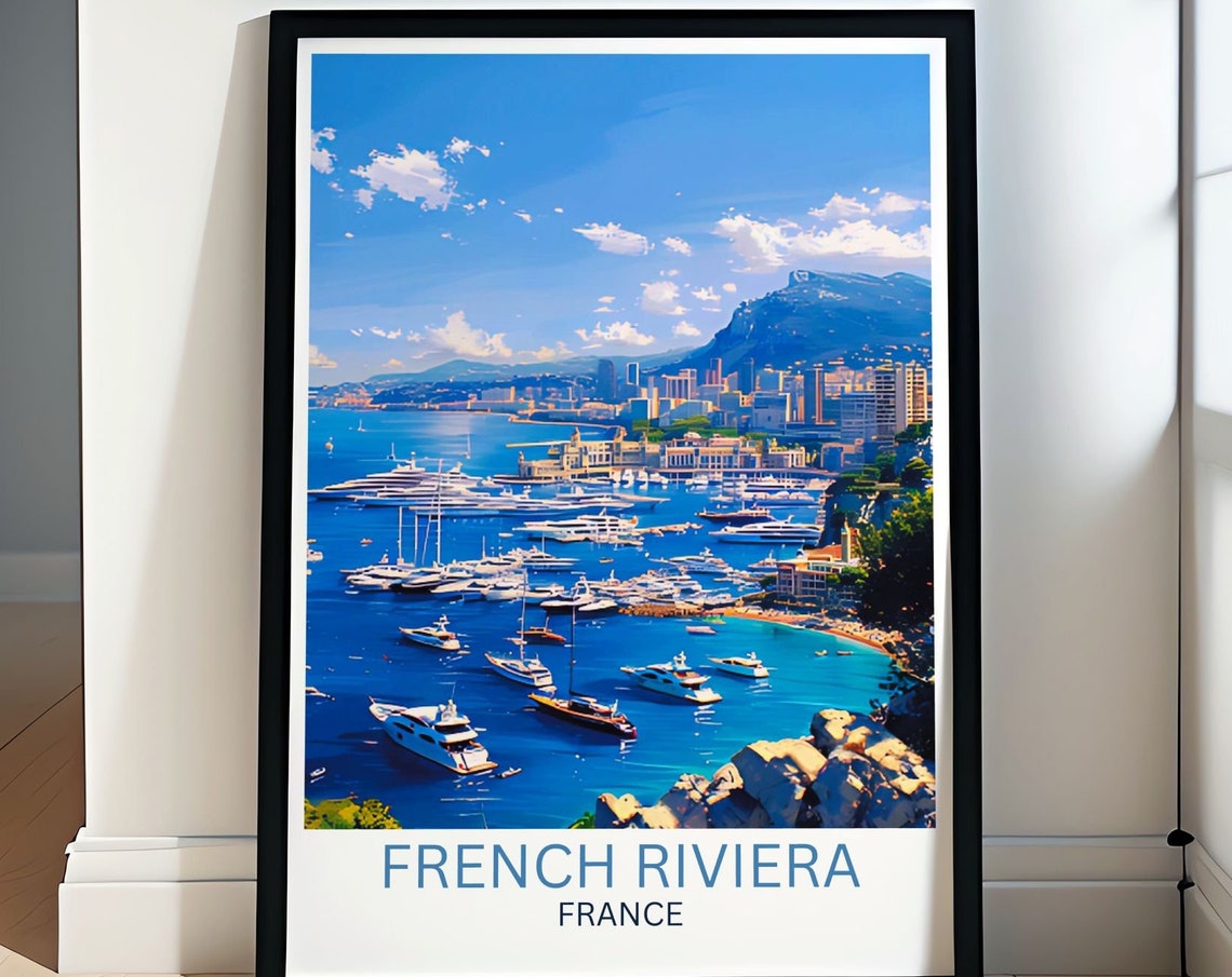 French Riviera Gifts Perfect Decor For Lovers Of French Culture Gift That Brings The Riviera Home