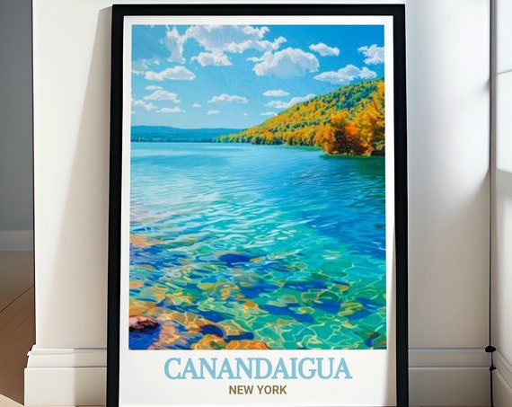 Canandaigua Artwork Canandaigua Lake Posters Finger Lakes Decor Canandaigua Lake Wall Art Finger Lakes Collection