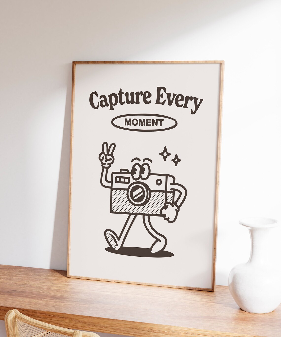 Retro Camera Art Print, Vintage Photography Quote - Image 6