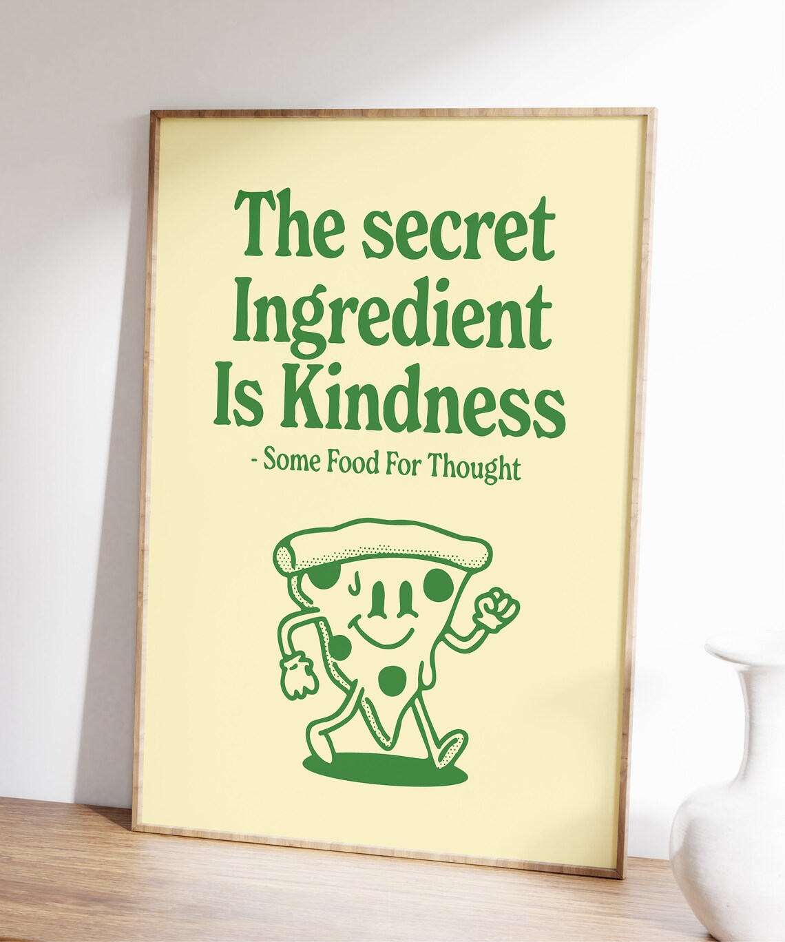 Kindness Quote Poster Print, Retro Apartment Decor - Image 3