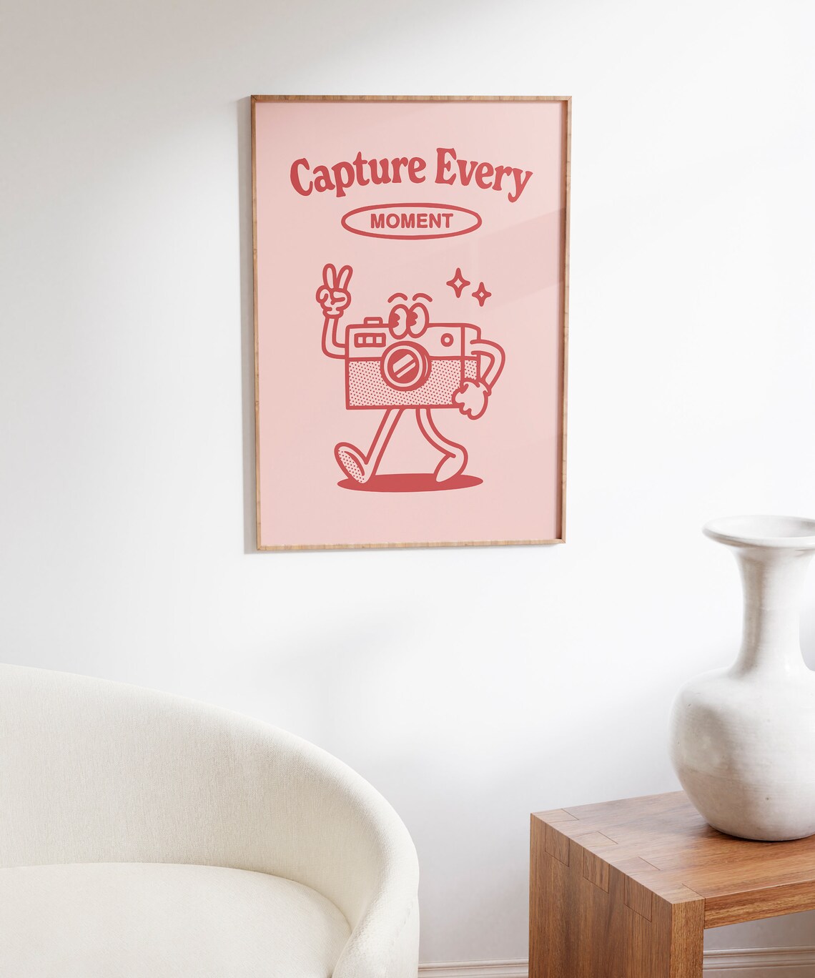 Retro Camera Photography Quote Art Print - Image 5