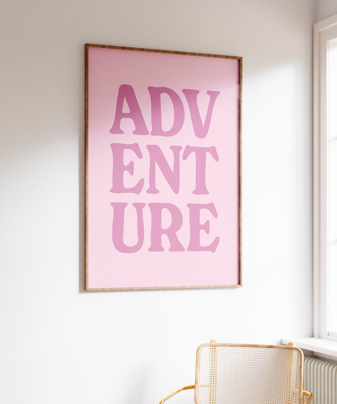 Adventure Quote Retro Typography Art Print - Image 7